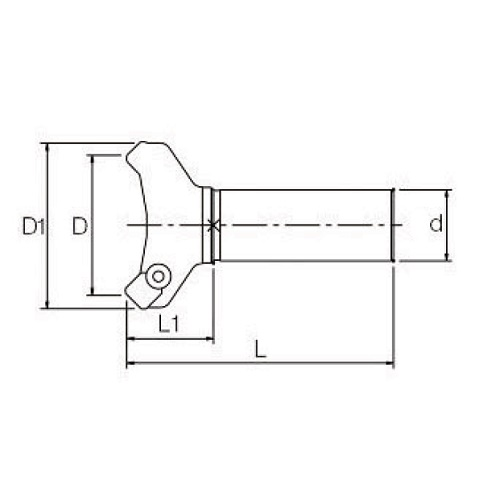 GSEN12-45° Face Milling Cutter