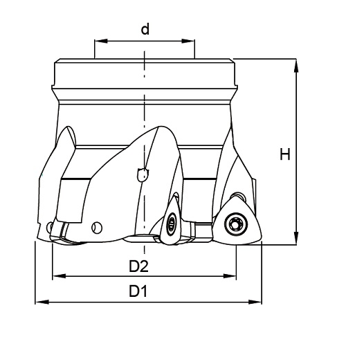 High Feed Face Milling