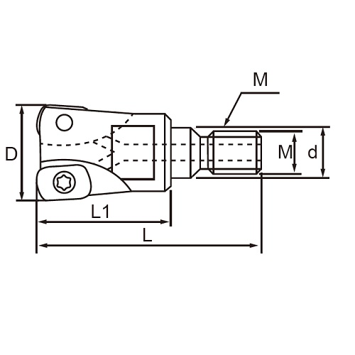 High Feed Milling Modular Cutter