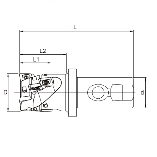 Helical Milling Cutter