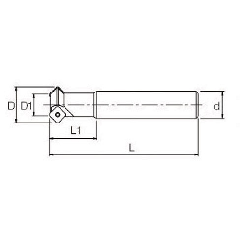 45° Chamfering Milling Cutter