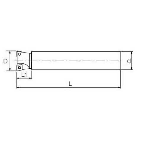 Twin-Blade Boring Bar Cutter