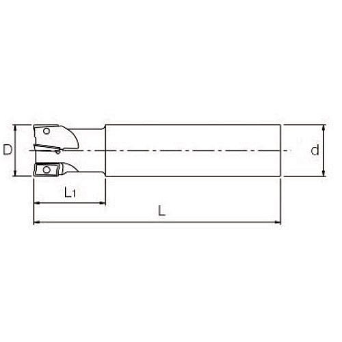 MAO12-Square Shoulder Milling Cutter