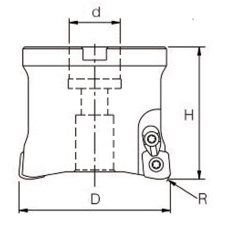 High Feed Face Milling Cutter