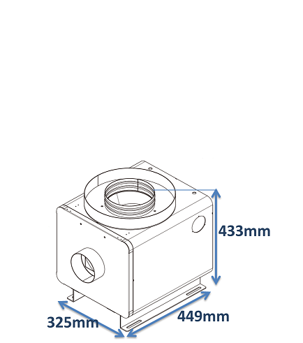 MC-250+ Oil Mist Collector & Air Cleaner