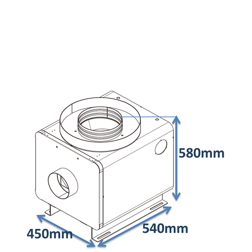 MC-1500+ Oil Mist Collector & Air Cleaner