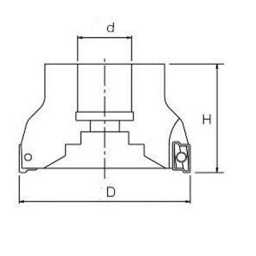 Square Shoulder Milling Cutter