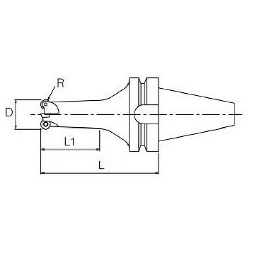 BT40 Copy Milling Cutter